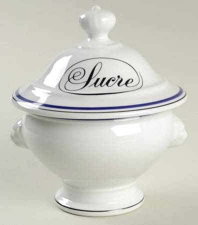 Marine Sugar Bowl & Lid