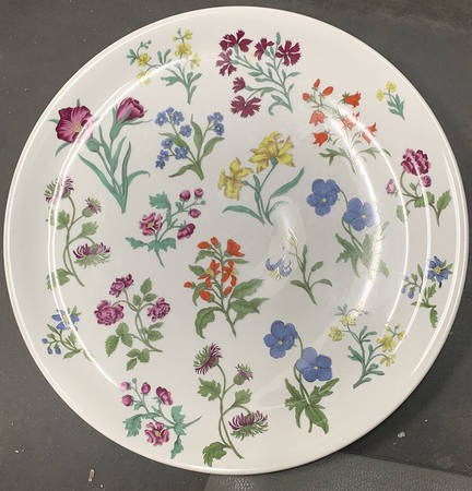 Herbier Cake Plate