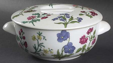 Herbier 1 Qt Round Covered Casserole