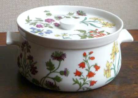 Herbier 1 Qt Round Covered Casserole