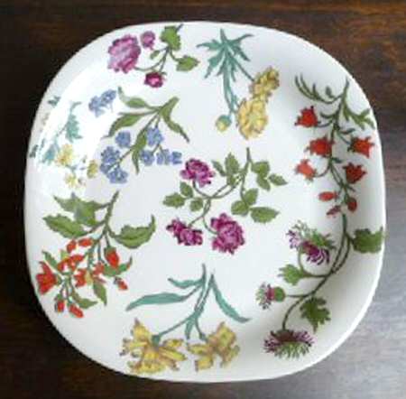 Herbier Square Bread & Butter Plate
