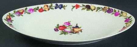 Les Quatre Saisons 14" Oval Serving Platter