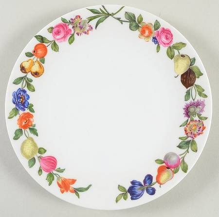 Les Quatre Saisons Coupe Salad Plate