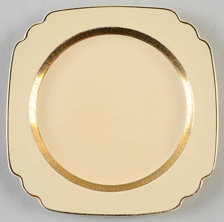 Royal Gold Salad Plate