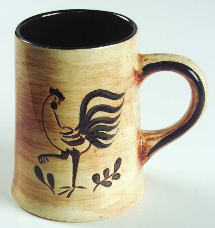 Black Rooster Mug
