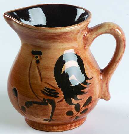 Black Rooster Creamer