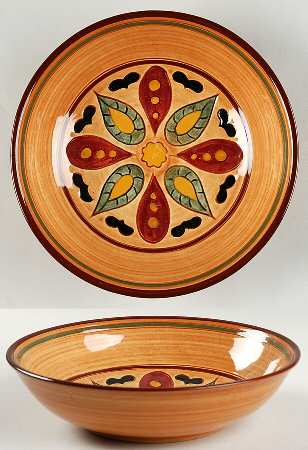 Hex 9" Round Vegetable Bowl