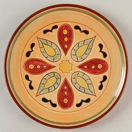 Hex Salad Plate