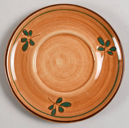 Red Rooster Saucer for Flat Cup