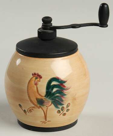 Red Rooster Pepper Mill