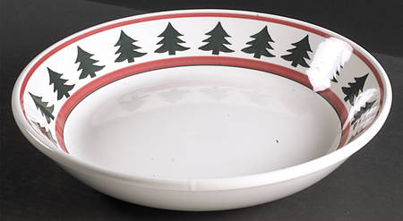 O' Tannenbaum 12" Pasta Serving Bowl