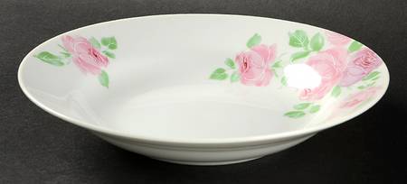 Rose Jardin Rim Soup Bowl