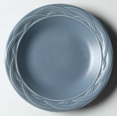 Acadia Bay Blue Salad Plate