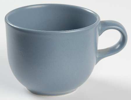 Acadia Bay Blue Flat Cup