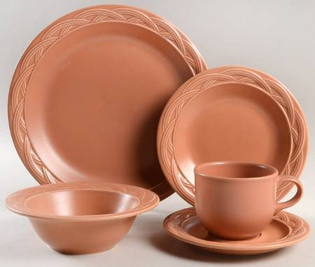 Acadia Sienna 5 Piece Place Setting