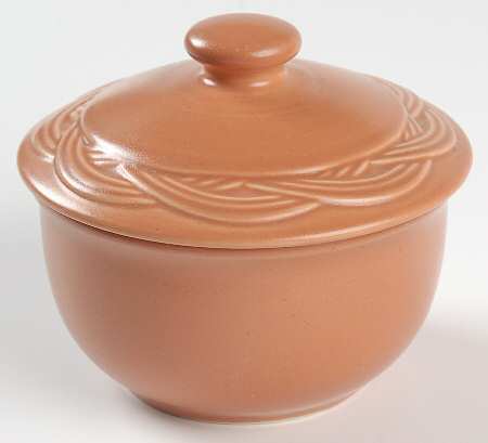 Acadia Sienna Sugar Bowl & Lid