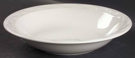 Acadia White 10" Individual Pasta Bowl