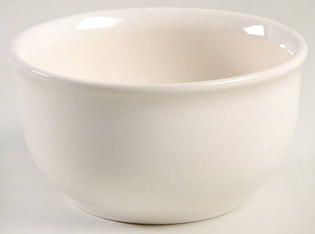 Acadia White Sugar Bowl No Lid
