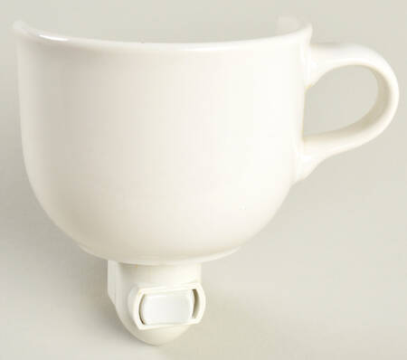 Acadia White 1 5/8" + cup (H) Night Light/Cup HC