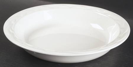 Acadia White 10" Pie Baking Plate