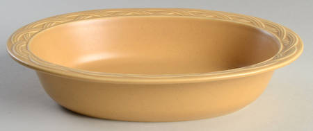 Acadia Wheat Gold 11" Oval Baker
