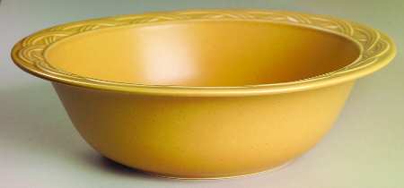Acadia Wheat Gold 9" Round Vegetable Bowl