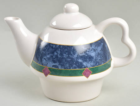 Amalfi Classic Teapot for Individual Teapot & Lid with Cup