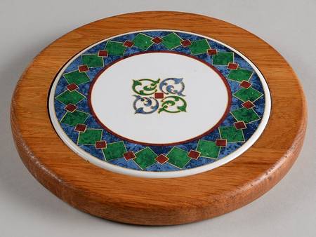 Amalfi Classic Round Wood Trivet
