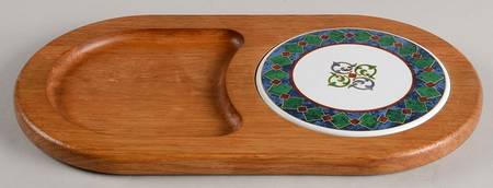 Amalfi Classic Cheese & Cracker-Oval Wood Tray