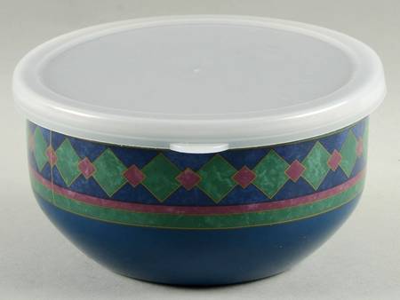 Amalfi Classic Bowl-Metal 5 3/4" with Plastic Lid