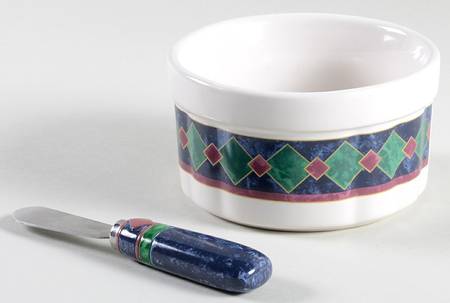 Amalfi Classic Dip Bowl & Spreader Set