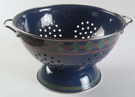 Amalfi Classic 5 Quart Metal Colander