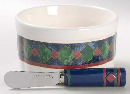 Amalfi Classic Dip Bowl & Spreader Set