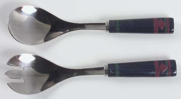 Amalfi Classic Plastic Handle 2-Piece Salad Set