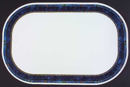 Amalfi Classic Reversible Vinyl Placemat