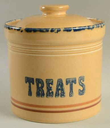 America (Discontinued 1989) Treat Jar & Lid