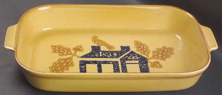 America (Discontinued 1989) 14" Rectangular Baker