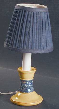 America (Discontinued 1989) Candlestick Lamp & Shade