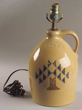America (Discontinued 1989) Large Jug Table Lamp No Shade