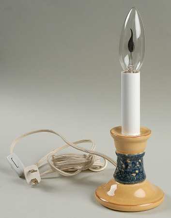 America (Discontinued 1989) Candlestick Lamp No Shade