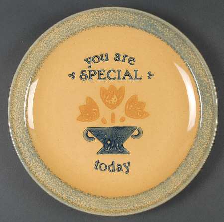 America (Discontinued 1989) "You Are Special" Dinner Plate