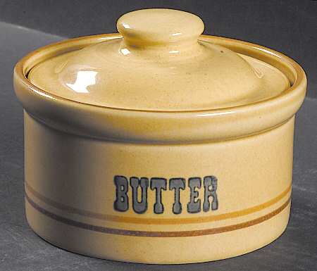 America (Discontinued 1989) Butter Tub & Lid