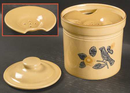 America (Discontinued 1989) Drip Jar w/ Lid & Strainer