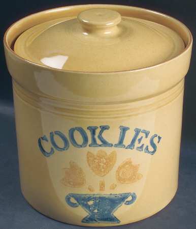America (Discontinued 1989) Cookie Jar & Lid