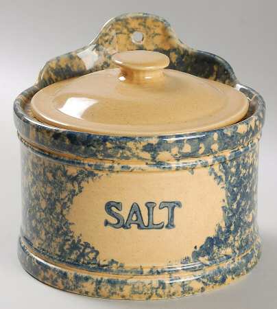 America (Discontinued 1989) Salt Box & Lid