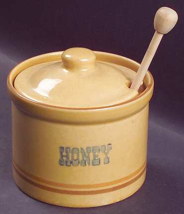 America (Discontinued 1989) Honey Pot & Lid