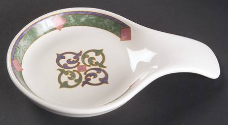 Amalfi Mediterranean Spoon Rest/Holder (Holds 1 Spoon)