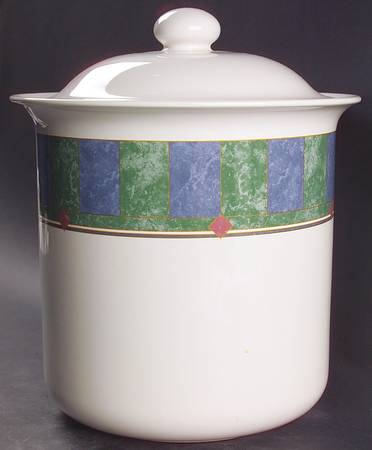 Amalfi Mediterranean Large Canister & Lid