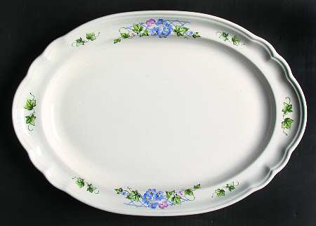 Annabelle 14" Oval Serving Platter