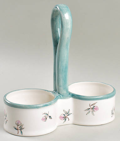 April Center Handle Tray for Oil/Vinegar